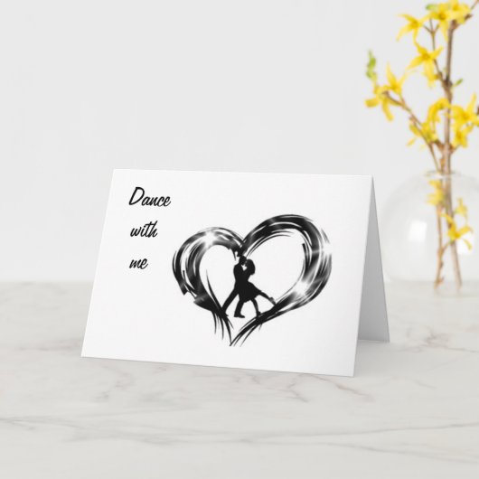 40歳の誕生日に私と一緒に踊る カード (黄色い花)