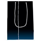 40歳の誕生日のキャンドル ミディアムペーパーバッグ (裏面)