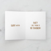 40歳の誕生日のユーモアリラックス-パーティーのような明日 カード (内部)