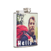 40歳の誕生日の写真こんにちは40男の男性 フラスク (右)