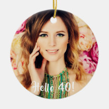 40歳の誕生日の写真こんにちは40