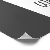 40歳の誕生日の写真コラージュ ポスター (角)