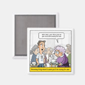 40歳の誕生日の冷蔵庫用磁石 マグネット (正面/裏面)