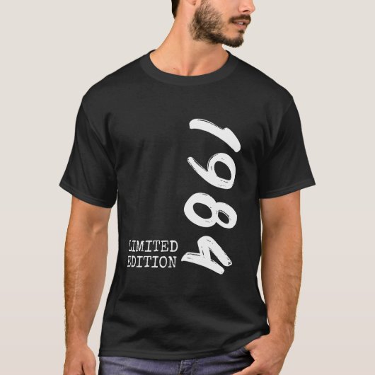 40歳の誕生日の男性の女性40年1984装飾F Tシャツ (正面)
