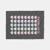 40歳の誕生日の贈り物- 40歳の贈り物 フリースブランケット (正面(横))