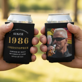 40歳の誕生日の黒い金ゴールド（写真あり） 缶クーラー