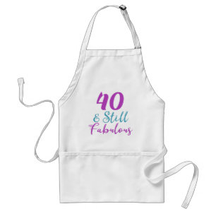 40歳の誕生日はまだ素晴らしい スタンダードエプロン