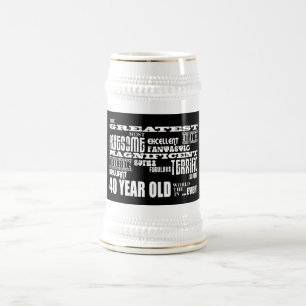 40歳の誕生日もっとも偉大パーティー40歳 ビールジョッキ