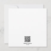 40歳の誕生日を夢見て！ 招待状 (裏面)