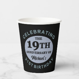 40歳の誕生日を祝うユーモアグッズ 紙コップ