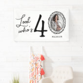 40歳の誕生日を見る 横断幕 (インサイチュ)