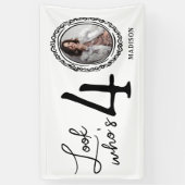 40歳の誕生日を見る 横断幕 (縦)