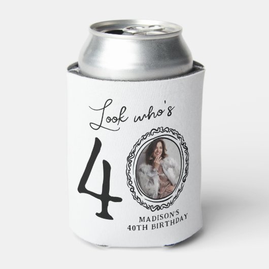 40歳の誕生日を見る 缶クーラー (缶正面)