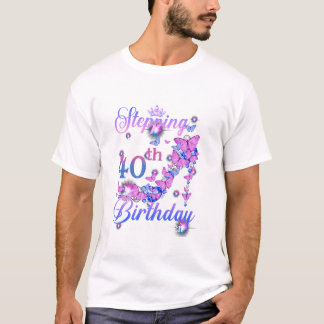 40歳の誕生日を迎えて Tシャツ