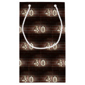 40歳の誕生日を迎えるマルケの灯 スモールペーパーバッグ (裏面)