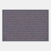 40歳の誕生日を迎える私たち ラッピングペーパーシート (正面)