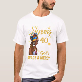 40歳の誕生日を迎える Tシャツ