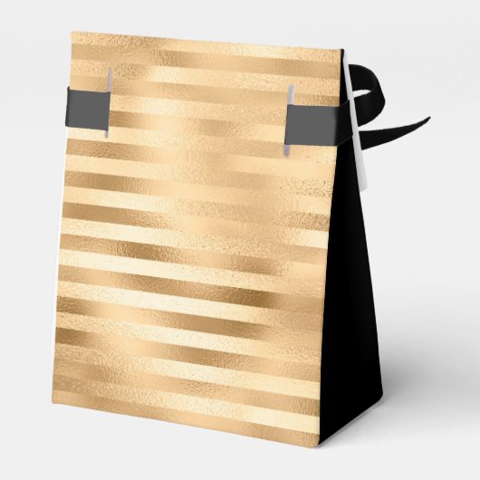 40歳の誕生日エレガント黒金ゴールド枠 フェイバーボックス (裏面サイド)