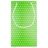 40歳の誕生日カエル・ポルカドット柄 スモールペーパーバッグ (裏面)