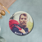 40歳の誕生日カスタム写真こんにちは40人 ペーパープレート