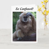 40歳の誕生日カードの見た目に混乱する カード (黄色い花)