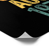 40歳の誕生日ギフト1979年威厳があるメンズおもしろい女子40 ポスター (角)