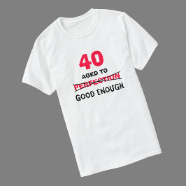 40歳の誕生日ギフトT男性へシャツ Tシャツ