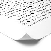 40歳の誕生日コラージュを愛する理由 ポスター (角)