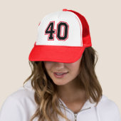 40歳の誕生日トラッカーズハット クラシック キャップ (インサイチュ)