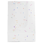 40歳の誕生日バルーン付き抱き枕 ミディアムペーパーバッグ (裏面)