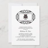 40歳の誕生日パーティの招待状 招待状 (正面)