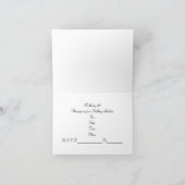 40歳の誕生日パーティの招待状 招待状 (内部)