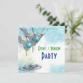 40歳の誕生日パーティーを大幅にカスタマイズします 招待状 (スタンド正面)