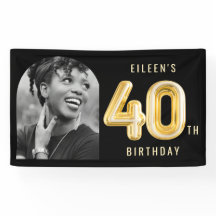 40歳の誕生日パーティーフォトウェルカムボード