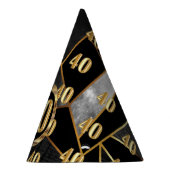 40歳の誕生日パーティー帽 パーティーハット (右)