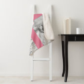 40歳の誕生日パーティー特別モノグラパーソナライズされたム シェルパブランケット (インサイチュ)