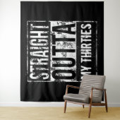 40歳の誕生日パーティー背景バナーのご紹介 タペストリー (インサイチュ)