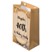 40歳の誕生日パーティー スモールペーパーバッグ (正面アングル)