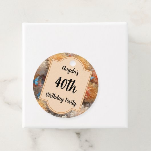 40歳の誕生日パーティー フェイバータグ (インサイチュ)