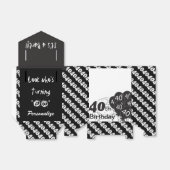 40歳の誕生日パーティー フェイバーボックス (折り畳みなし)