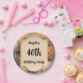 40歳の誕生日パーティー ペーパープレート (パーティー)