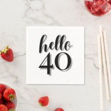 40歳の誕生日パーティー モダン