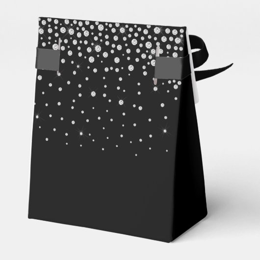 40歳の誕生日ブラックスパークリーありがとう フェイバーボックス (裏面サイド)