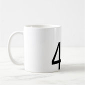 40歳の誕生日プリンセス コーヒーマグカップ (左)