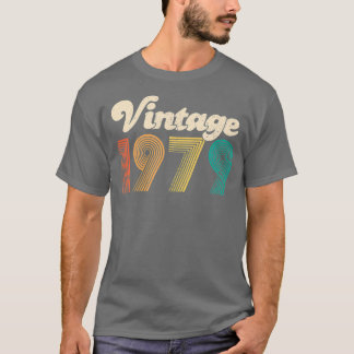 40歳の誕生日プレゼント – 1979年ヴィンテージ男性 Tシャツ