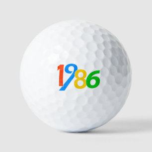 40歳の誕生日プレゼント 1986年 40歳のギフト ゴルフボール