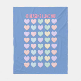 40歳の誕生日プレゼント – 40歳のプレゼント フリースブランケット