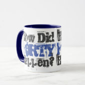 40歳の誕生日プレゼント – Two-Tone Coffee Mug マグカップ (正面左)