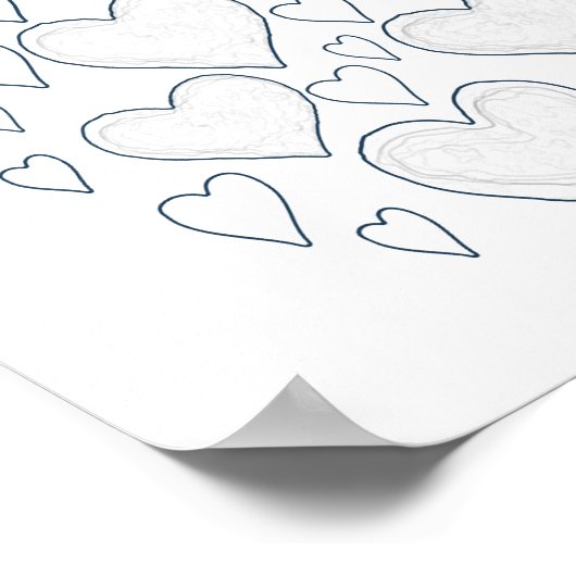 40歳の誕生日ポスター – 40私たちはあなたを愛する理由 ポスター (角)