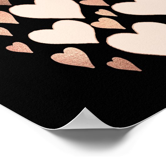 40歳の誕生日ポスター – 40私たちは愛する理由ギフト ポスター (角)